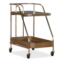  Hooker Furniture Commerce and Market 7228-50763-85 Walnut Wine and Bar Cart IMAGE 1