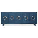  Hooker Furniture Commerce and Market 7228-85150-45 Paige Five-Door Credenza IMAGE 3
