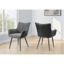  Monarch I 1167 Dining Chair  - Dark Grey/Black IMAGE 1