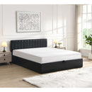  IFDC Queen Upholstered Platform Bed with Storage IF-5160 60 IMAGE 1