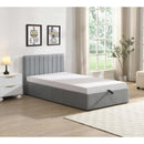  IFDC Twin Upholstered Platform Bed with Storage IF-5163 39 IMAGE 1