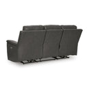 Signature Design by Ashley Bleckley Power Reclining Leather Match Sofa PCU1200015C IMAGE 4
