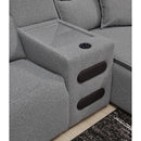  Signature Design by Ashley ModMax II Power Reclining Fabric 3 pc Sectional 6590679C/6590660C/6590697C IMAGE 2