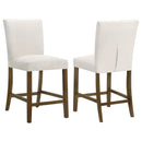  Coaster Furniture Paxton 122179BGE Set of 2 Upholstered Counter Height Dining Chair - Beige IMAGE 1