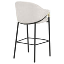  Coaster Furniture Chadwick 183437N Set of 2 Fabric Upholstered Bar Chair - Beige IMAGE 10