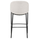  Coaster Furniture Chadwick 183437N Set of 2 Fabric Upholstered Bar Chair - Beige IMAGE 7