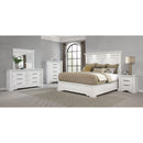  Coaster Furniture McKinney 215871KE Eastern King LED Light Panel Bed - Vintage White IMAGE 10