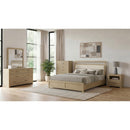  Coaster Furniture Hendricks 222651KW California King Panel Headboard Platform Bed - Light Oak IMAGE 12