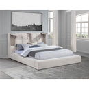  Coaster Furniture Dreux 315948CRMQ Upholstered Queen Panel Platform Bed - Cream IMAGE 9