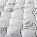  Coaster Furniture Hayes 350170KW California King Firm Tight Top Hybrid Mattress - White IMAGE 4