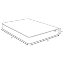  Coaster Furniture Hayes 350170T Twin Firm Tight Top Hybrid Mattress - White IMAGE 5