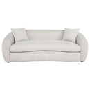  Coaster Furniture Isabella 504971 Fabric Upholstered Sofa - Sand IMAGE 7
