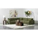  Coaster Furniture Elysia 551895-SETA 5-piece Chenille Upholstered Modular Sectional Sofa - Green IMAGE 2