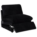  Coaster Furniture Collins 610361PT 5-Piece Power Reclining Home Theater Seating - Black IMAGE 11