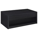  Coaster Furniture Knapp 706228-S3 3-piece Lift Top Coffee Table Set - Black IMAGE 3