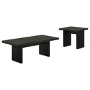  Coaster Furniture Decker 706477 Square Occasional End Table - Black IMAGE 5
