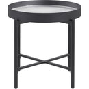  Coaster Furniture Ozella 707898-S2 2-piece Round Coffee and End Table Set - Sandy Black IMAGE 11