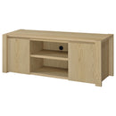  Coaster Furniture Laurelton 708222-SET 3-piece Entertainment Center TV Stand - Light Oak IMAGE 16