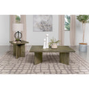  Coaster Furniture Andando 708498-S2 2-piece Coffee and End Table Set - Mango Brown IMAGE 2