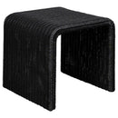  Coaster Furniture Cahya 708518-S2 2-piece Rattan Coffee and End Table Set - Black IMAGE 8