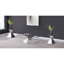  Coaster Furniture Jenny 710208-S3 3-piece Rectangular Coffee and End Table Set - Chrome IMAGE 4