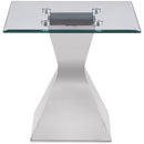  Coaster Furniture Jenny 710208-S3 3-piece Rectangular Coffee and End Table Set - Chrome IMAGE 6
