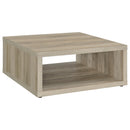  Coaster Furniture Frisco 710518-S2 2-piece Coffee and End Table Set - Distressed Pine IMAGE 7