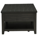  Coaster Furniture Payne 710565 48-inch Mobile Lift Top Coffee Table - Distressed Java IMAGE 3
