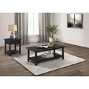  Coaster Furniture Payne 710568-S2 2-piece Coffee and 1-drawer End Table Set - Java IMAGE 2