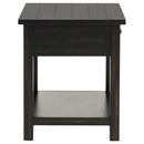  Coaster Furniture Payne 710568-S2 2-piece Coffee and 1-drawer End Table Set - Java IMAGE 3