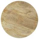  Coaster Furniture Touhy 710608-S3 3-piece Round Coffee and End Table Set - Natural Mango IMAGE 6