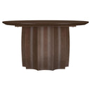  Coaster Furniture Cayenne 710778-S2 2-piece Solid Mango Wood Coffee Table Set - Walnut IMAGE 4