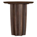  Coaster Furniture Cayenne 710778-S3 3-piece Solid Mango Wood Coffee Table Set - Walnut IMAGE 3