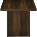  Coaster Furniture Devar 710888-S2 2-piece Square Coffee and End Table Set - Dark Pine IMAGE 7