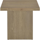  Coaster Furniture Devar 710918-S3 3-piece Square Cocktail Coffee End Table Set - Latte IMAGE 4