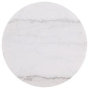  Coaster Furniture Jason 711418-S3 3-piece Round White Marble Coffee Table Set - Greige IMAGE 3