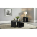  Coaster Furniture Sweeney 722820 2-piece Round Wood Occasional Nesting Table Set - Black IMAGE 7