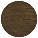  Coaster Furniture Sweeney 722837 24-inch Round Wood Occasional End Table - Dark Walnut IMAGE 3