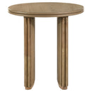  Coaster Furniture Adina 722938-S2 2-piece Round Coffee Table Set - Distressed Light Brown IMAGE 7