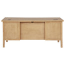  Coaster Furniture Vermes 802062 66-inch 7-drawer Computer Desk with Power Outlet - Light Ash IMAGE 10