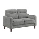  Homelegance 9180GRY-2 Love Seat IMAGE 1