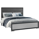  IFDC Amelia King Upholstered Platform Bed Amelia King Bed IMAGE 1