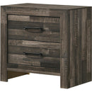  IFDC Athens 2-Drawer Nightstand Athens Nightstand IMAGE 1