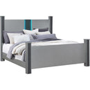 IFDC Logan King Panel Bed Logan King Bed IMAGE 1