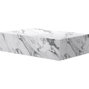  Worldwide Home Furnishings Artemis 301-079BWT Rectangular Coffee Table - Bulgari White IMAGE 3