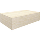  Worldwide Home Furnishings Artemis 301-079TR Rectangular Coffee Table - Travertine IMAGE 1