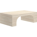  Worldwide Home Furnishings Atticus 301-193TR Rectangular Coffee Table - Travertine IMAGE 1