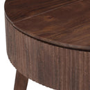 !nspire Balark 301-071WAL Round Lift-Top Coffee Table - Walnut IMAGE 6