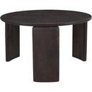  !nspire Cabot 301-809MOC Round Coffee Table - Mocha IMAGE 1