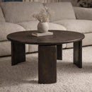  !nspire Cabot 301-809MOC Round Coffee Table - Mocha IMAGE 2